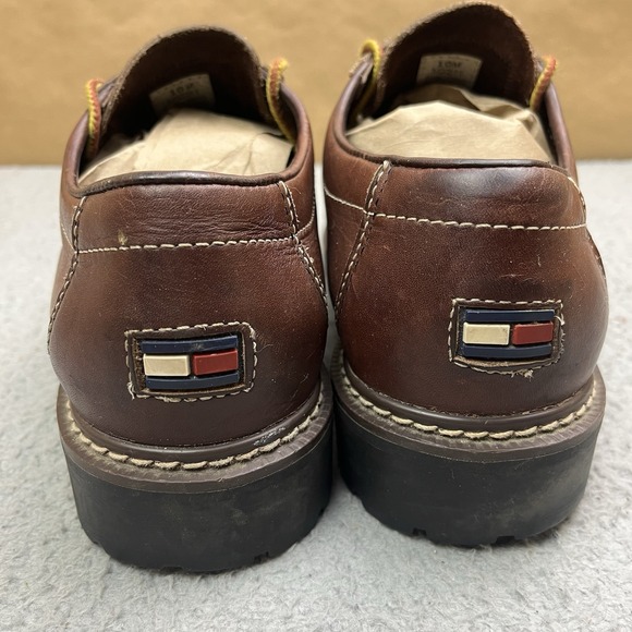 Tommy Hilfiger Lug Sole Moc Toe Leather Oxfords 90s Y2K Chunky Shoes Men\'s 10M main image 7